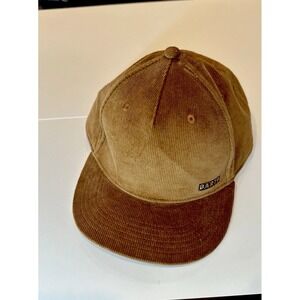Barts Tenkan Corduroy‎ Flat Brim Cap M/L Size Mens Cap